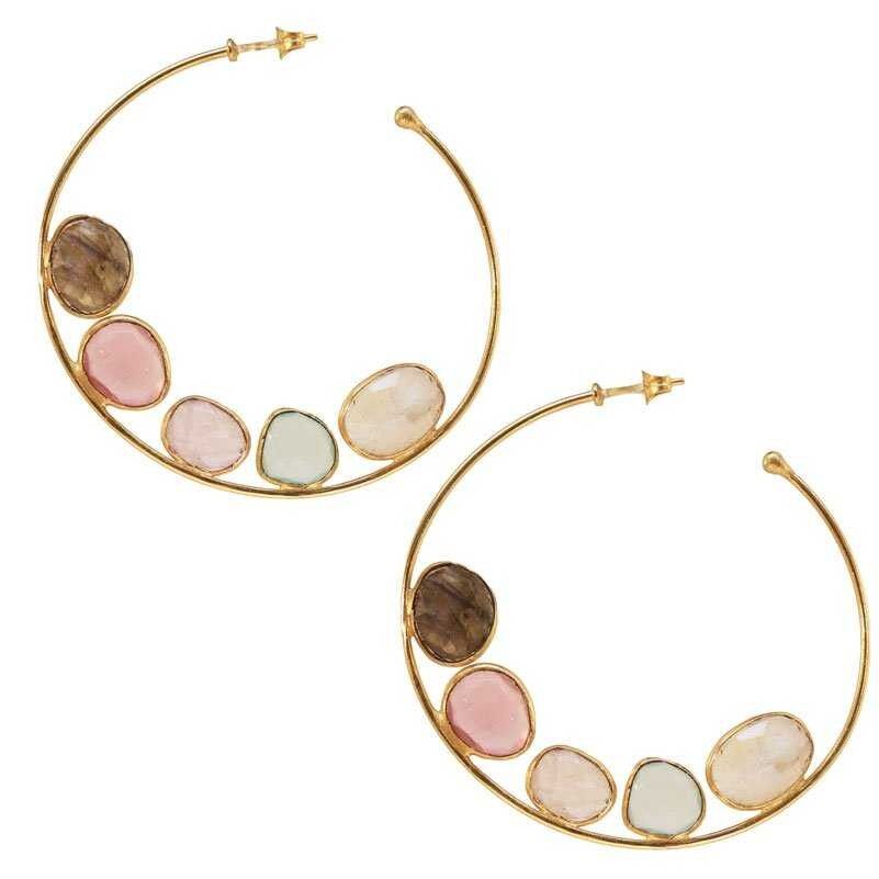 Orecchini a cerchio grandi meridionali Alba