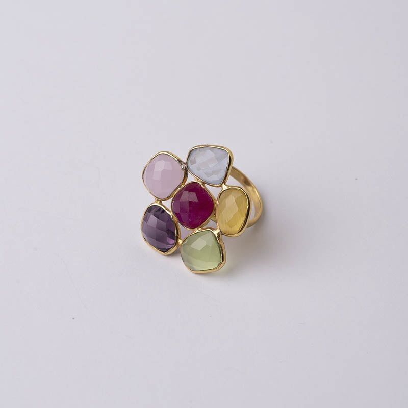 Anello Blume Ed. Arcobaleno multicolore limitato