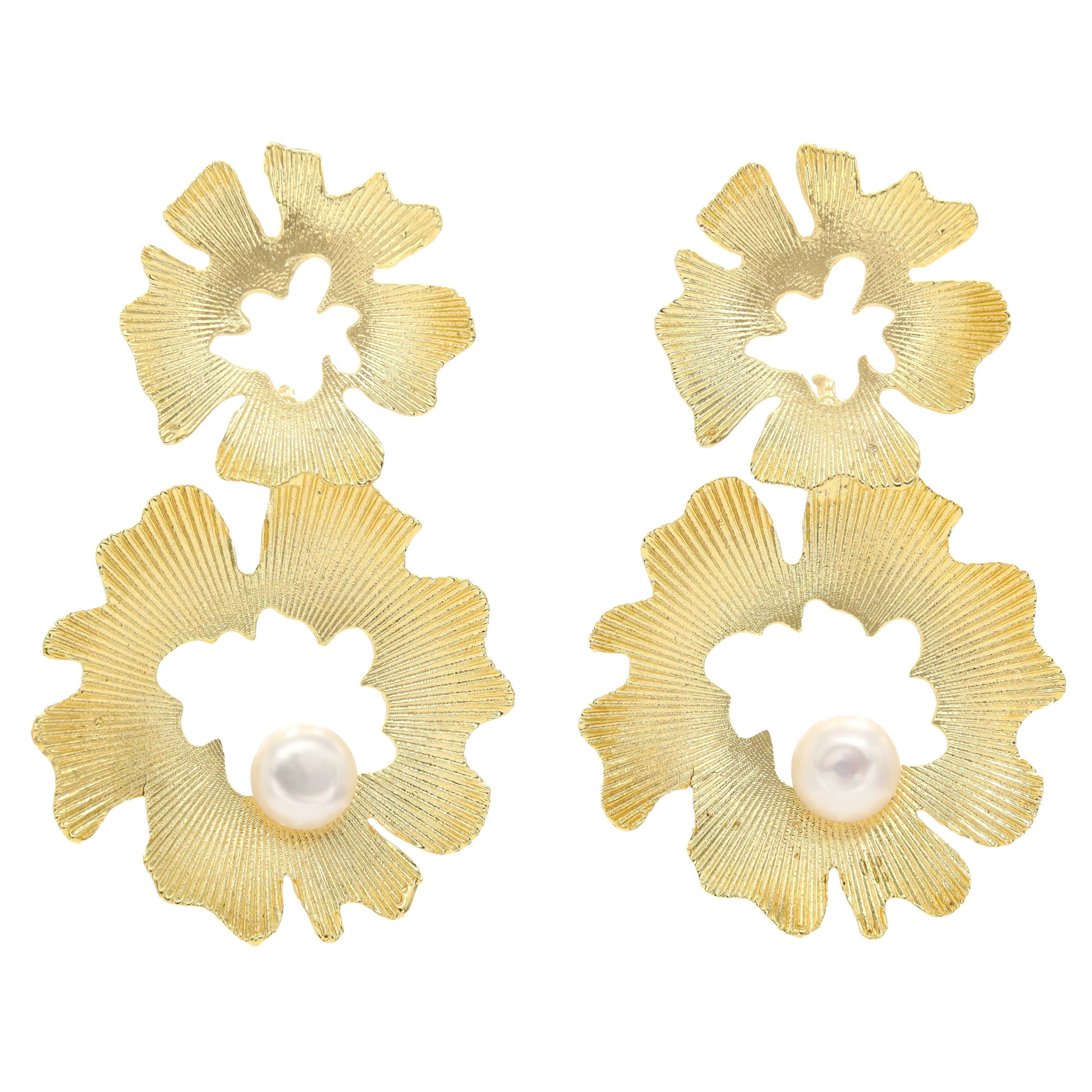 Orecchini di perle Masai