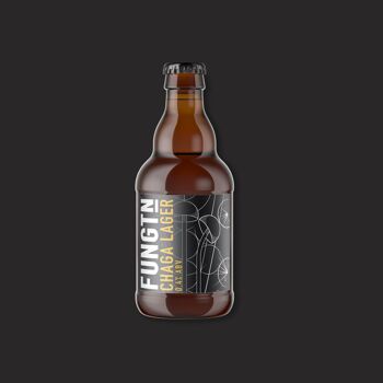 Bière artisanale sans alcool // Fungtn Chaga Lager 12 x 330ml 1