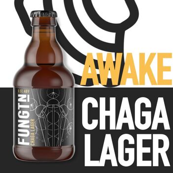 Bière artisanale sans alcool // Fungtn Chaga Lager 12 x 330ml 3