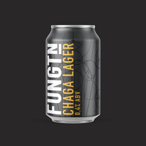 Alcohol free craft beer // Fungtn Chaga Lager 12 x 330ml