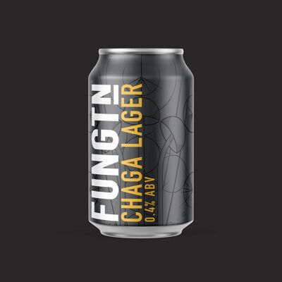 Birra artigianale analcolica // Fungtn Chaga Lager 12 x 330ml