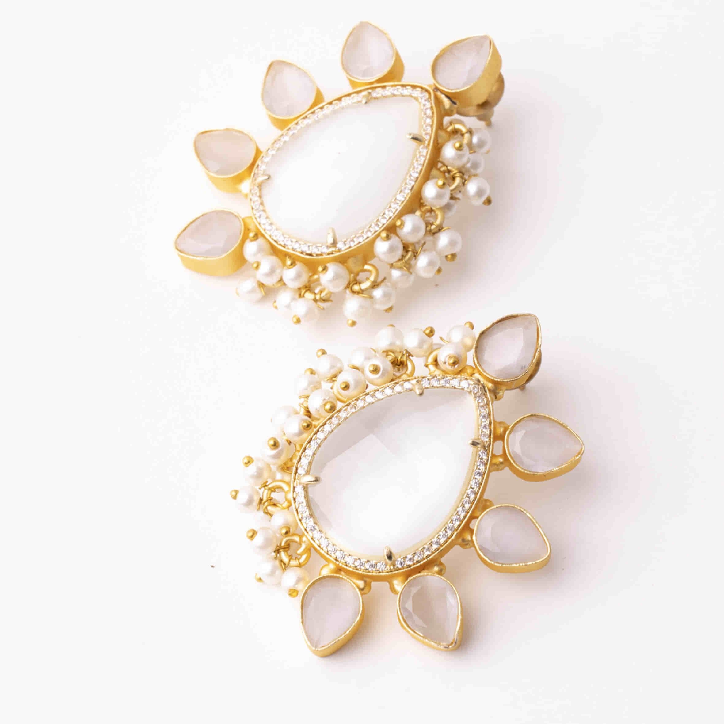 Orecchini Basil Zc Ed. Bianco limitato