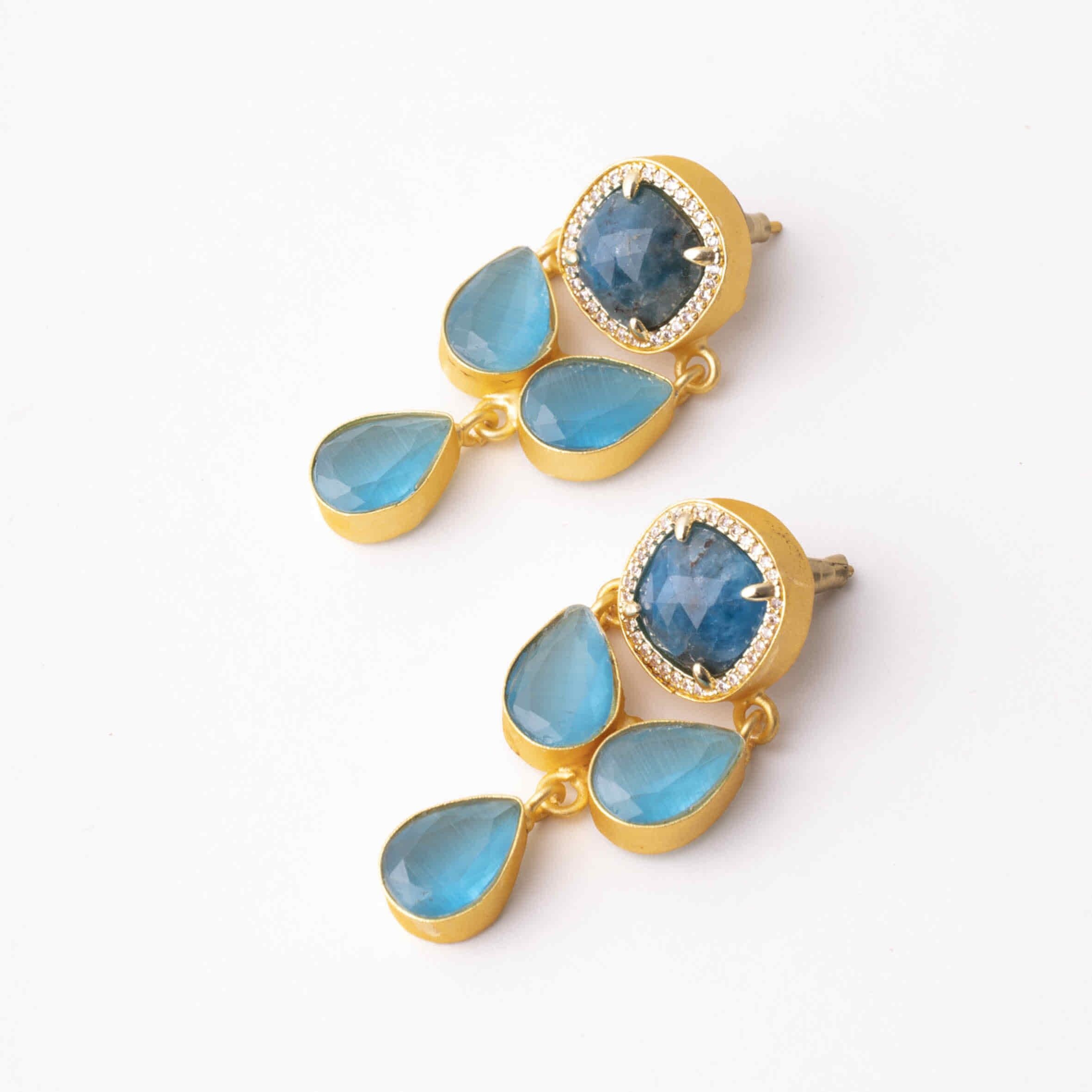 Orecchini Eilán Zc Ed. Blues limitato