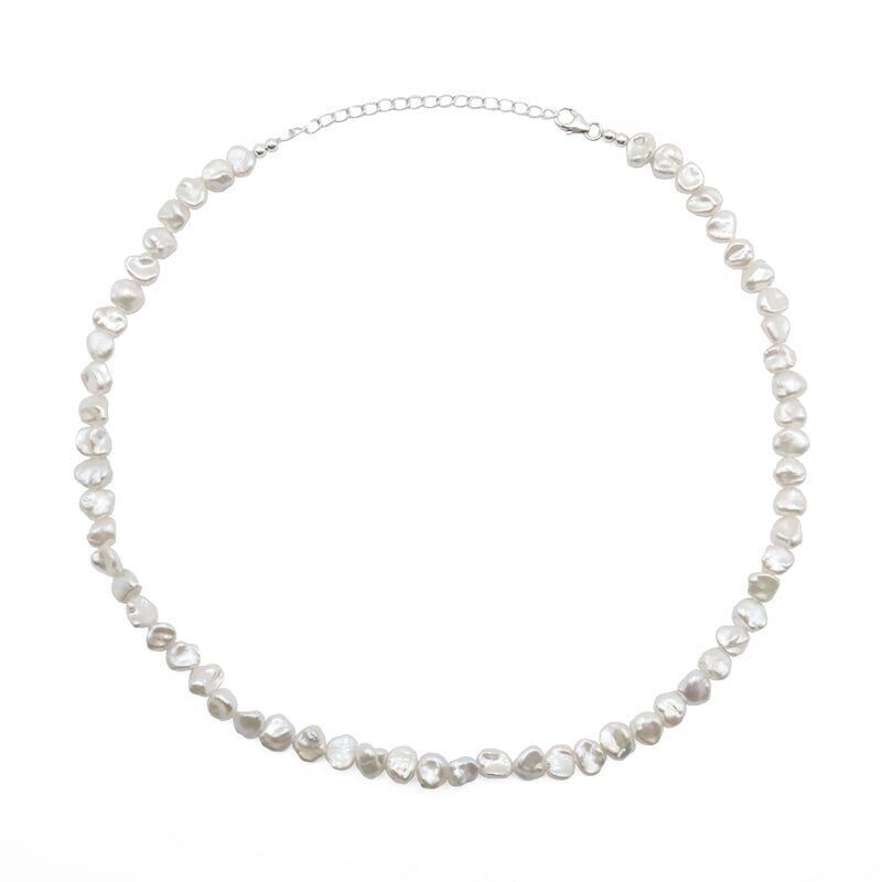 Mabe Silber Perlenkette