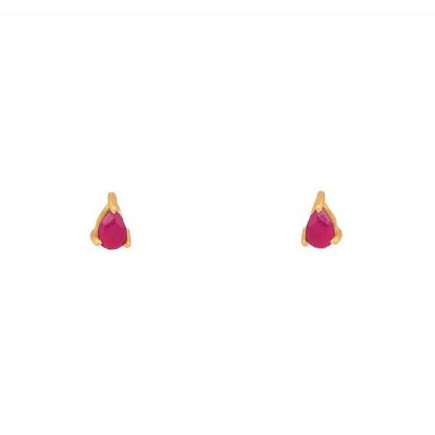 Pendientes Cándido Fucsia