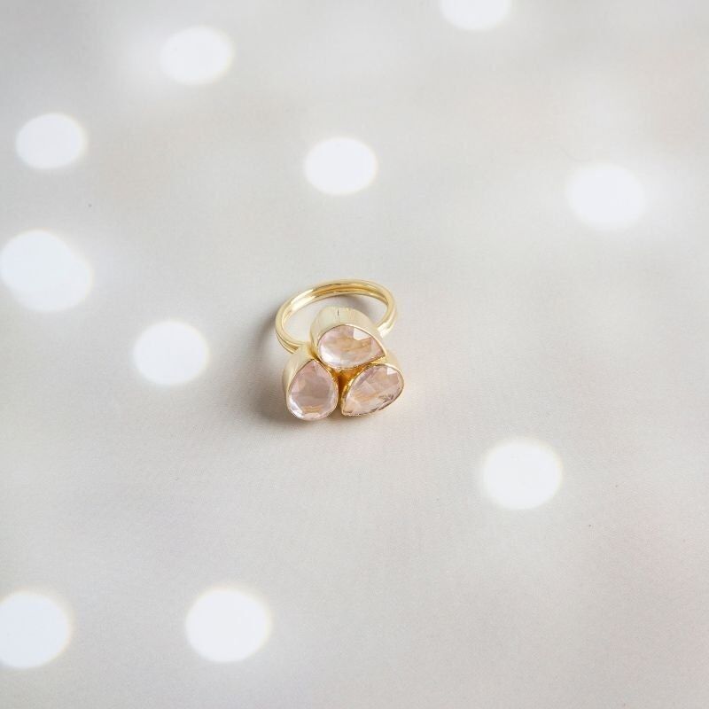 Platon-Rosenquarz-Ring