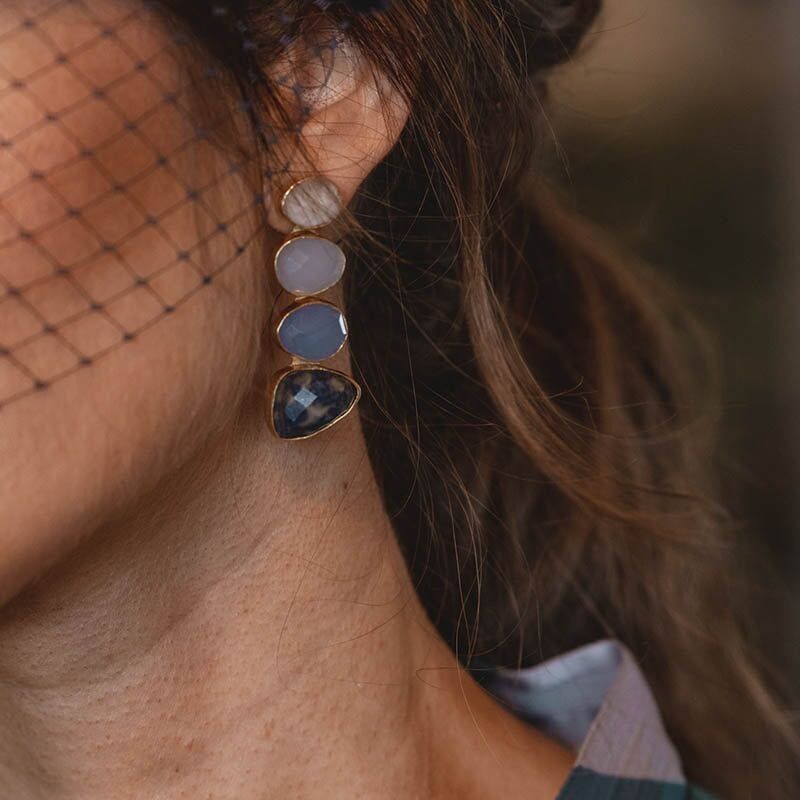 Orecchini Zen Ed. Blues limitato