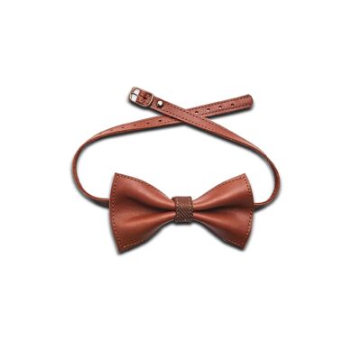 Carmel brown bow tie.