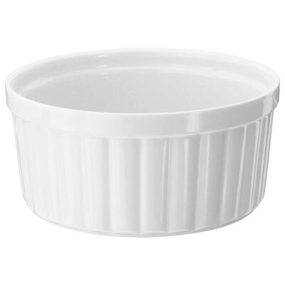 Plato para soufflé de 20 cm con elementos esenciales para la mesa del juez