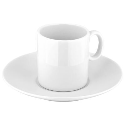Judge Table Essentials, taza y platillo para espresso, 75 ml