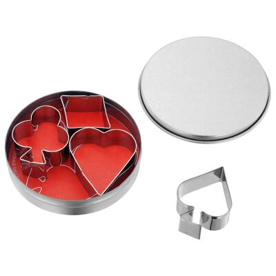 Judge Bakeware, 4 Piece Playing Card Cutters