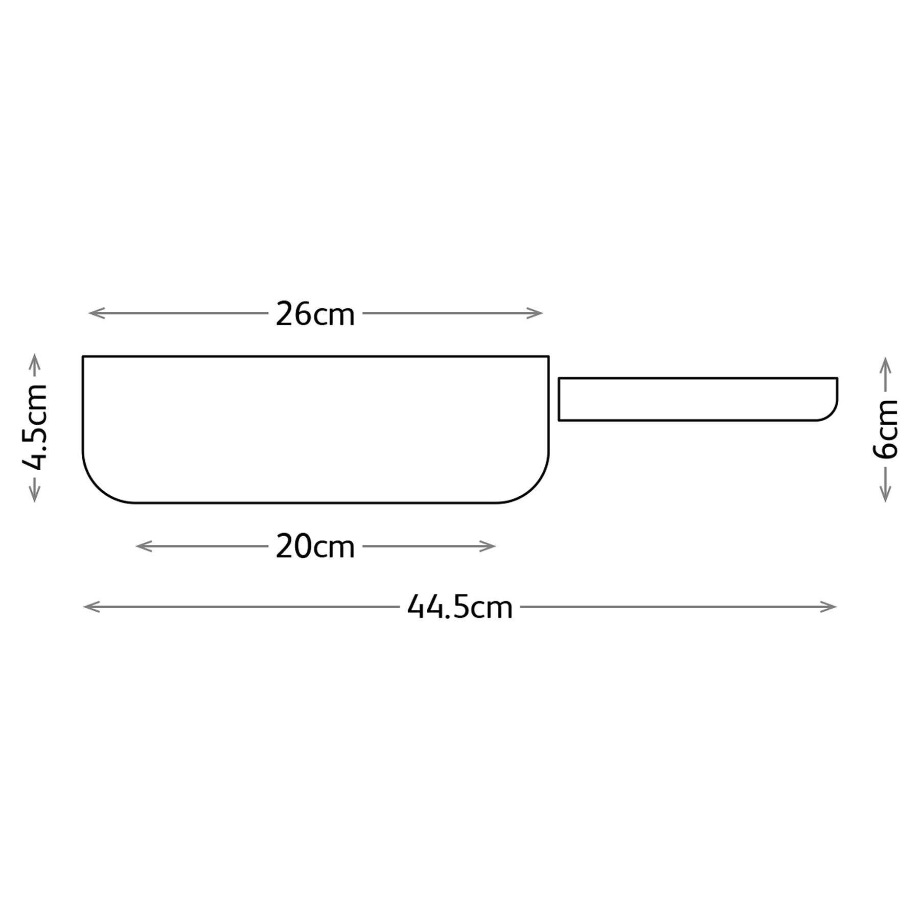 Judge Essentials, 26cm Frying Pan, Non-Stick