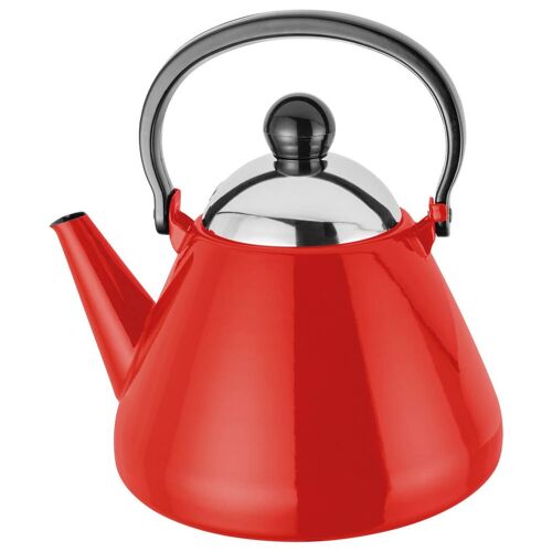 Judge Essentials Enamel, Stove Top Kettle, 1.5L, Enamel, Red