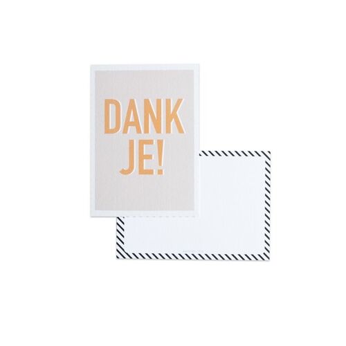 Dank je! || A6 Kaart