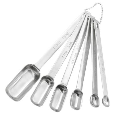 Judge Kitchen, 6 cuillères à mesurer pour bocaux