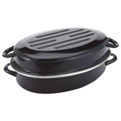 Judge Essentials Smalto, teglia ovale 36 x 28 x 14 cm