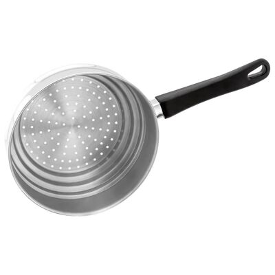 Accesorio para cocinar al vapor con mango largo de Judge Vista, 16/18/20 cm