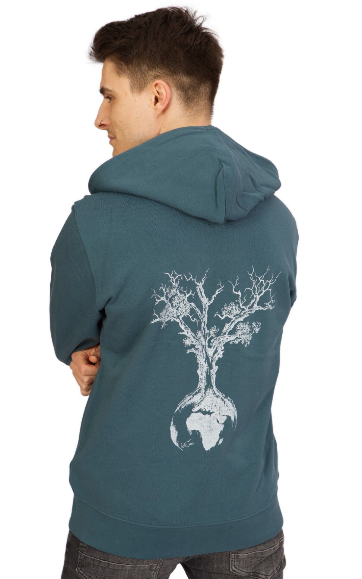 Cremallera Fairwear Orgánica Unisex Stargazer World Tree