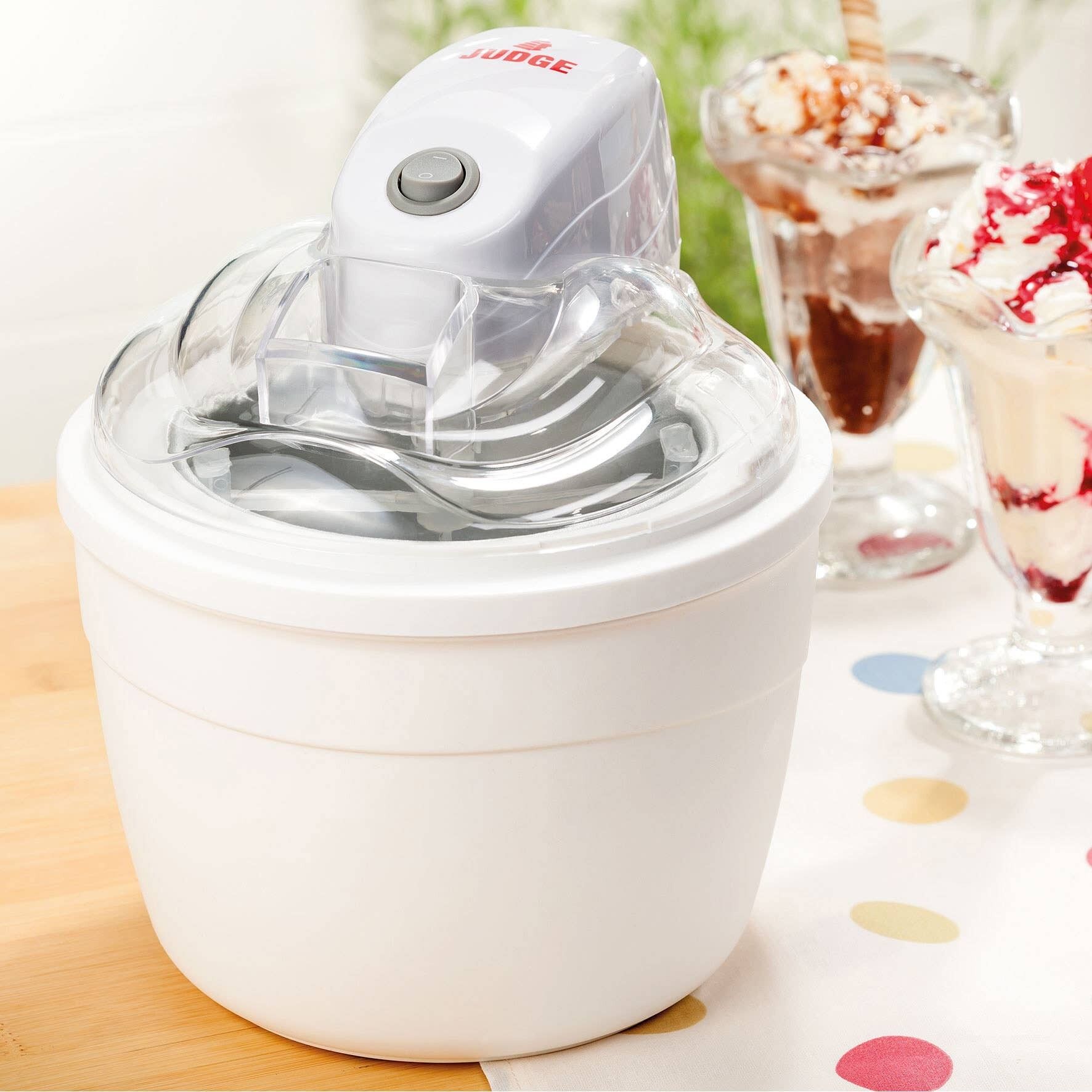 Judge Electricals, Ice Cream Maker, 1.5L - UK PLUG