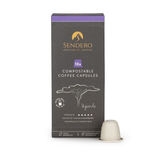 Compostable Coffee Capsules - Uganda
