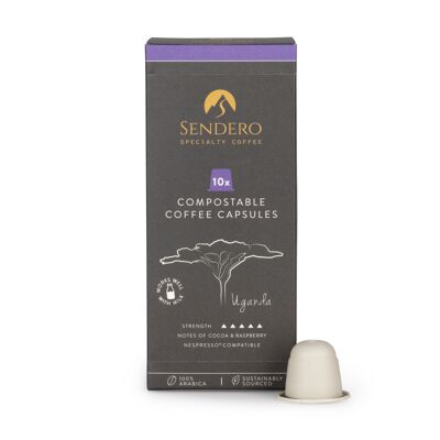Cápsulas de café compostable - Uganda