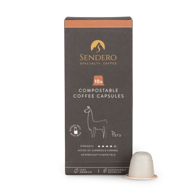 Compostable Coffee Capsules - Peru