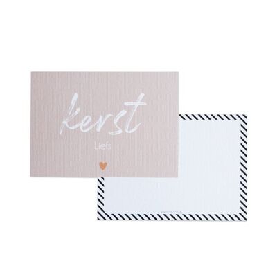 Kerst se trouve || A6 Kaart