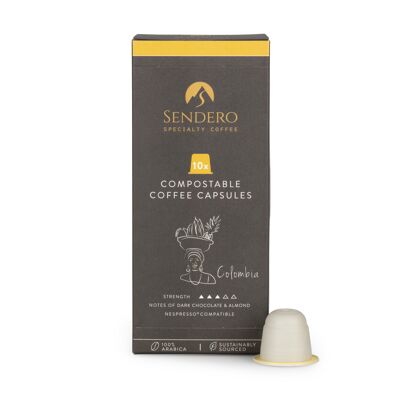 Capsule di caffè compostabili - Colombia