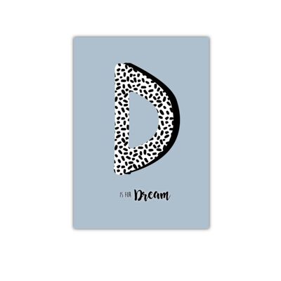 D steht für Traum || Poster