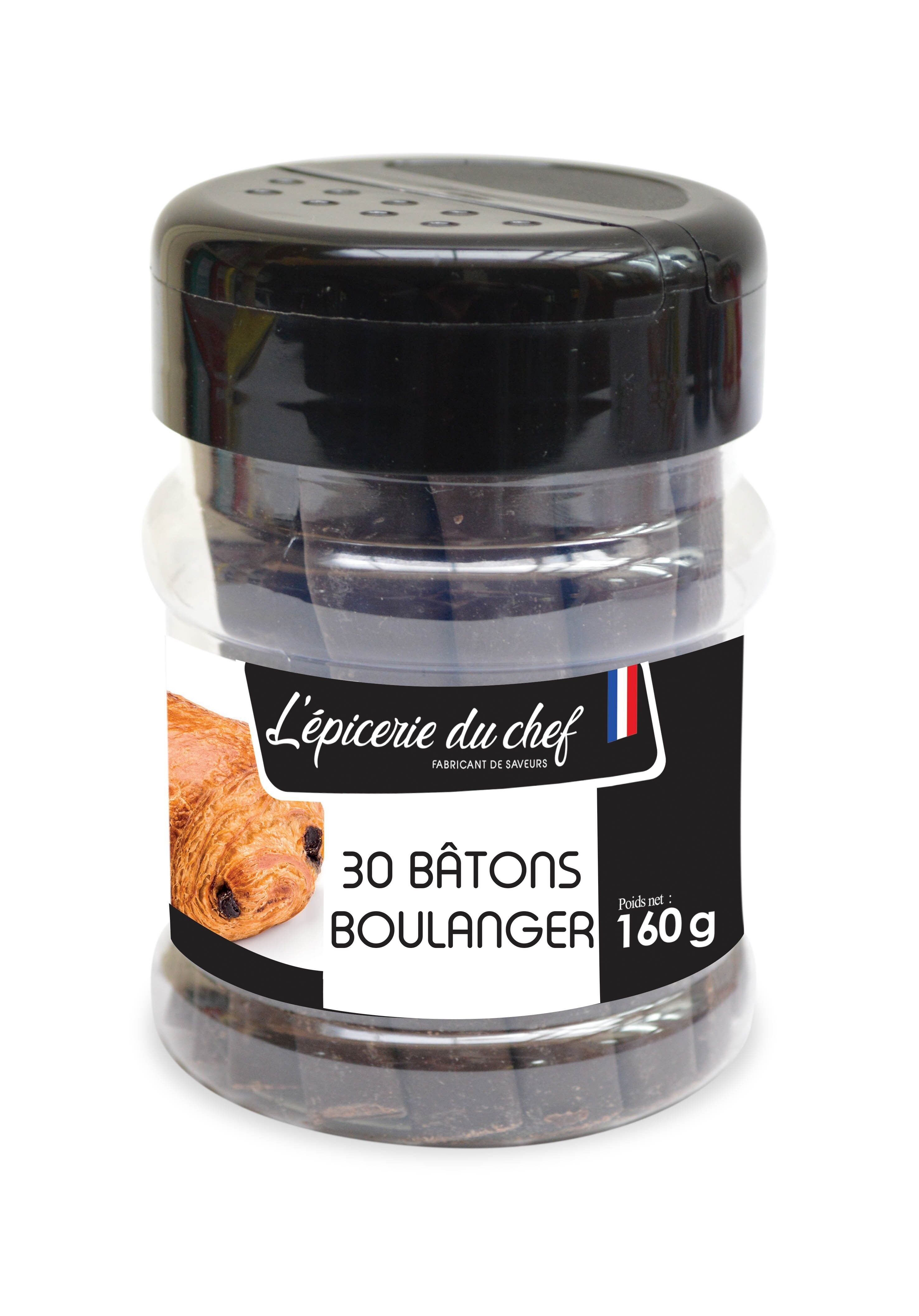 30 palitos de chocolate negro para hornear 99 g