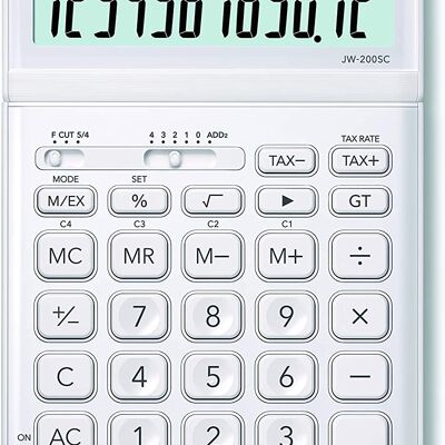 Casio JW-200SC-WE Calculator