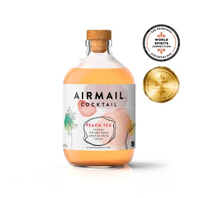 Peach Tea - Cocktail au Cognac - 545ml