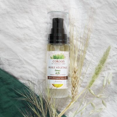 Huile vegetale de germe de blé 100% pure