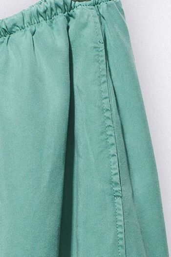 jupe linda en tencel vert émeraude pour enfant 3