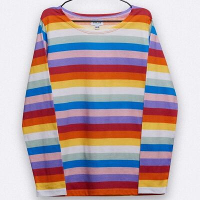 tommy longsleeve in colorful stripes