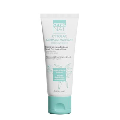 CYTOLNAT - Cytolac Scrub opacizzante per pelli sensibili da miste a grasse - 75 ml