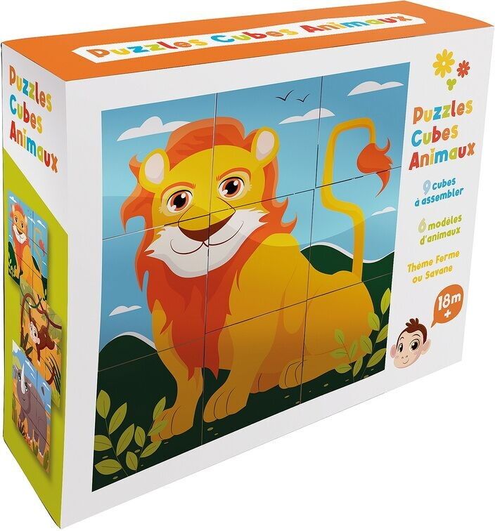 9 Bildwürfel – Modell zufällig ausgewählt