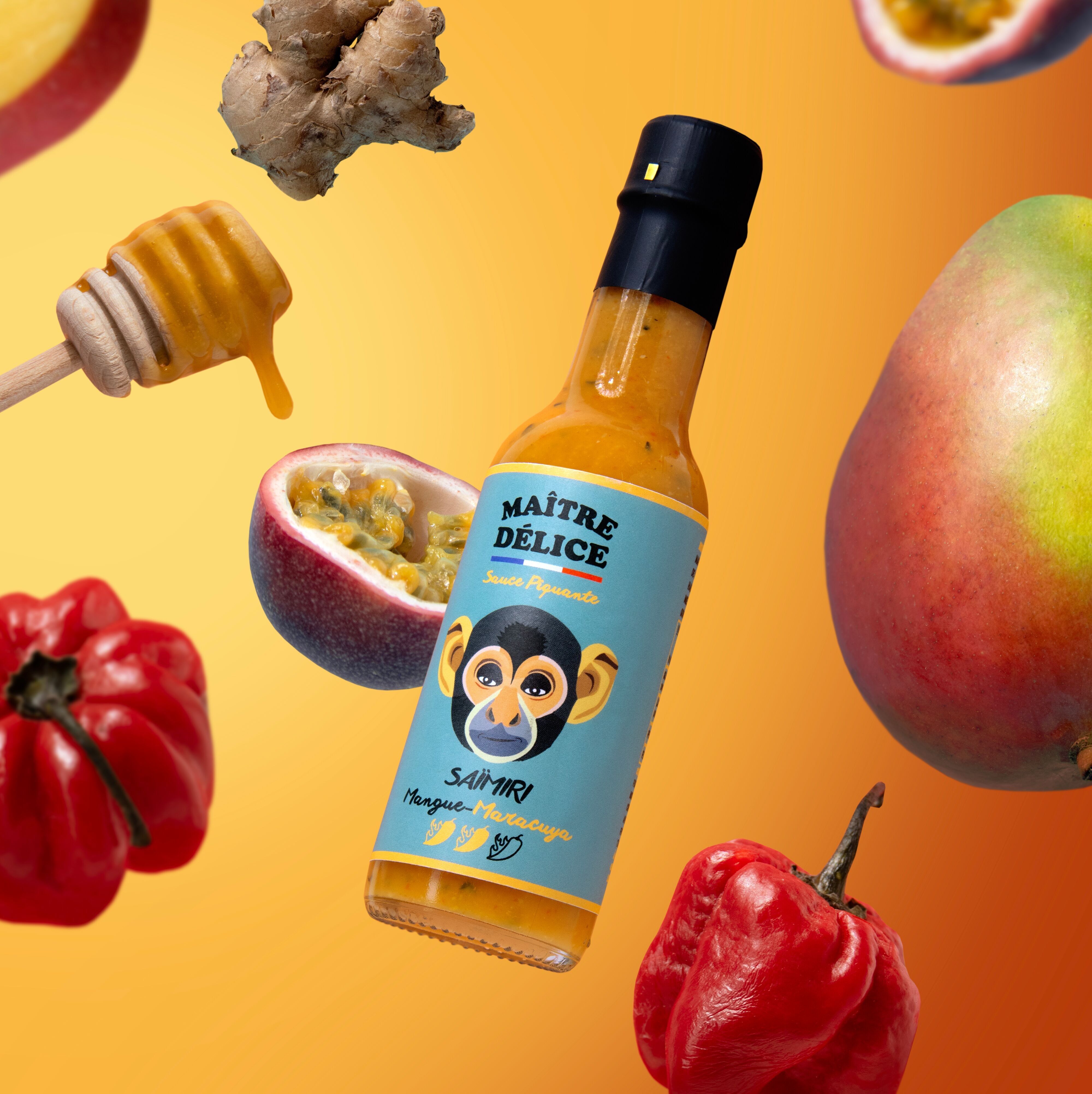 Sauce Piquante - Mangue, Gingembre & Fruit de la Passion