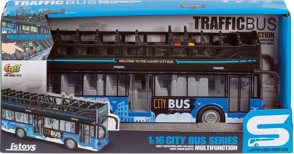 Autobus turistico 29 cm suono e luce