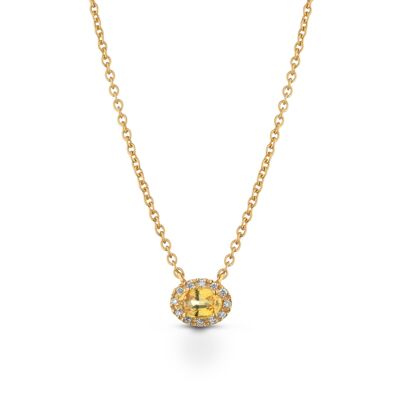 Collana Yellow Sapphire