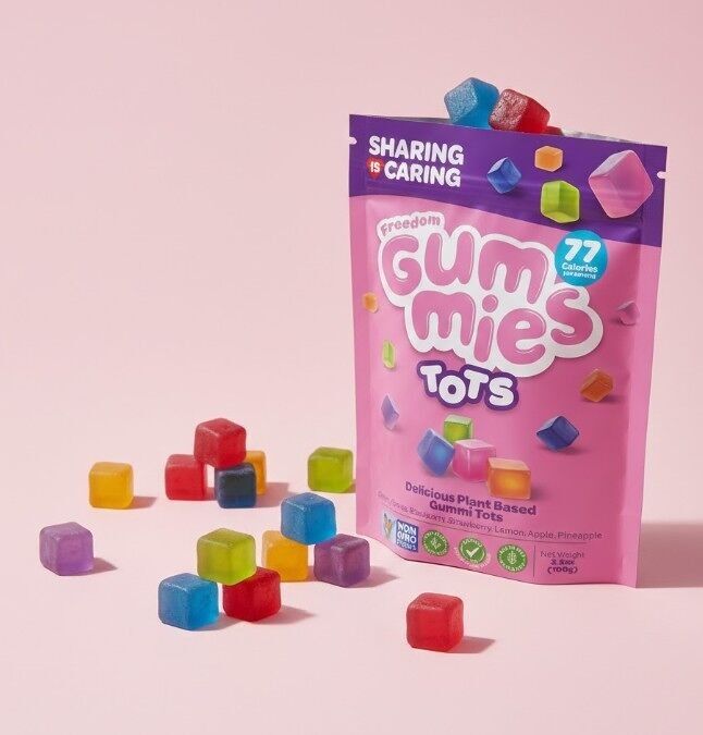 Freedom Gummies Tots – 9 Allergy Free-From, Halal Certified, Kosher & PKU Suitable