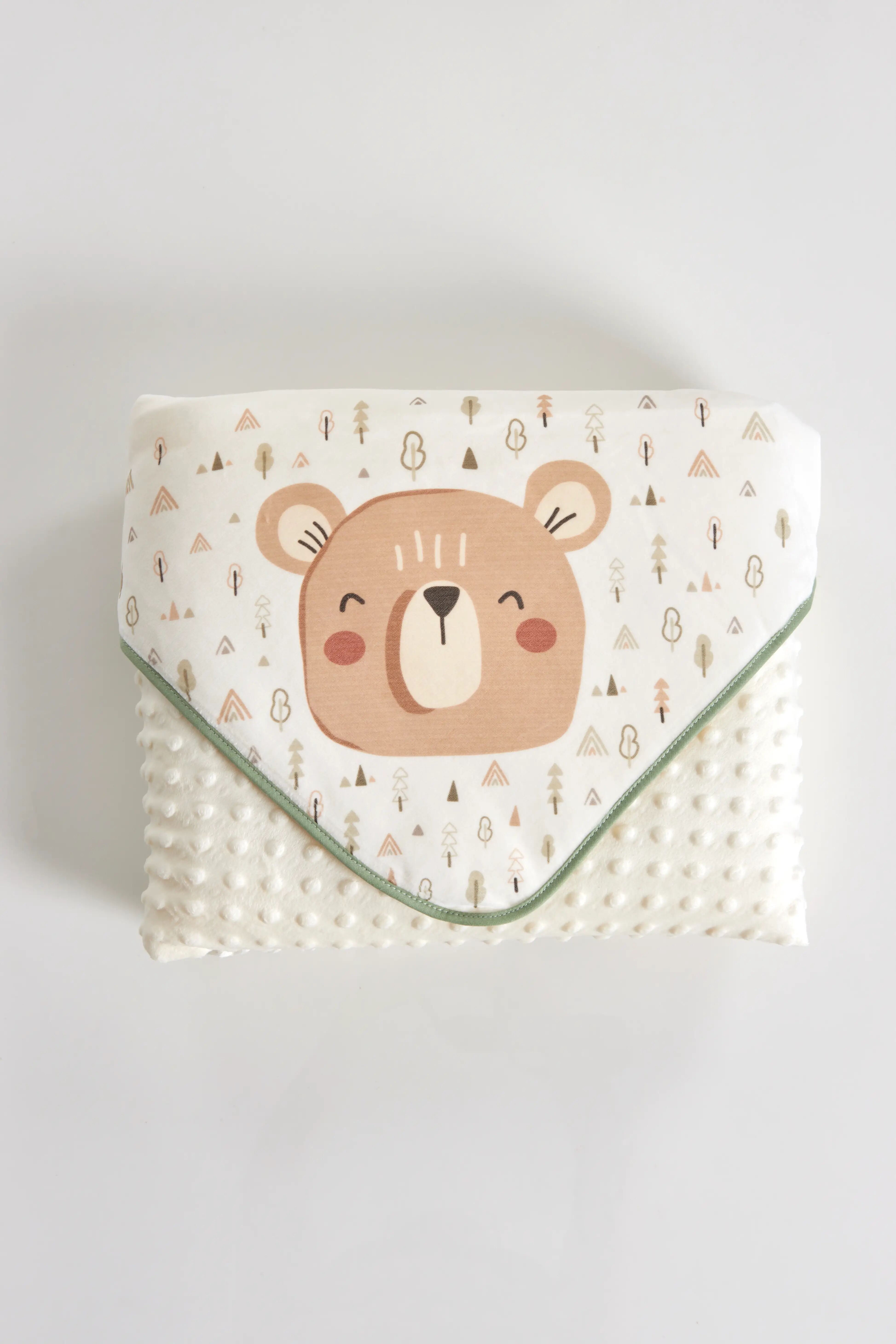 Wendbare bedruckte Bubbles-Decke Little Bear 0575s