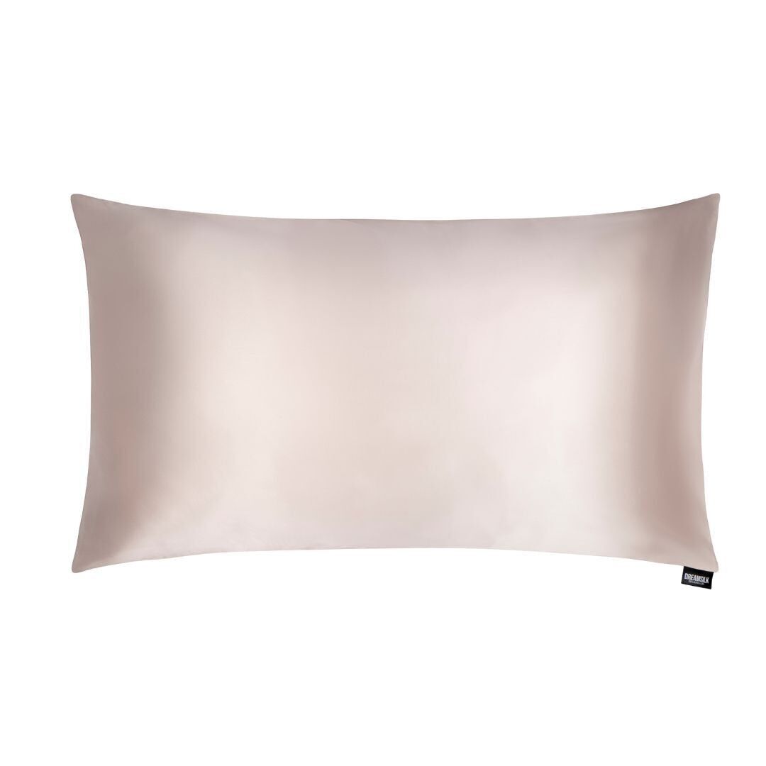 Funda de almohada de seda nude - Estándar