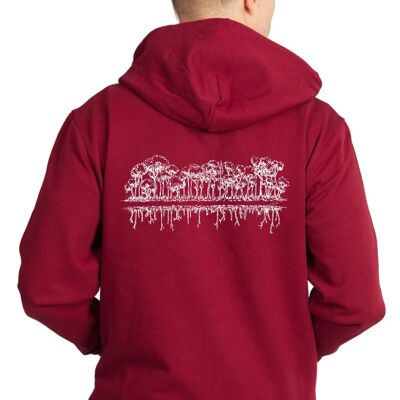 Reserva 20 piezas espejo unisex con cremallera orgánica Fairwear