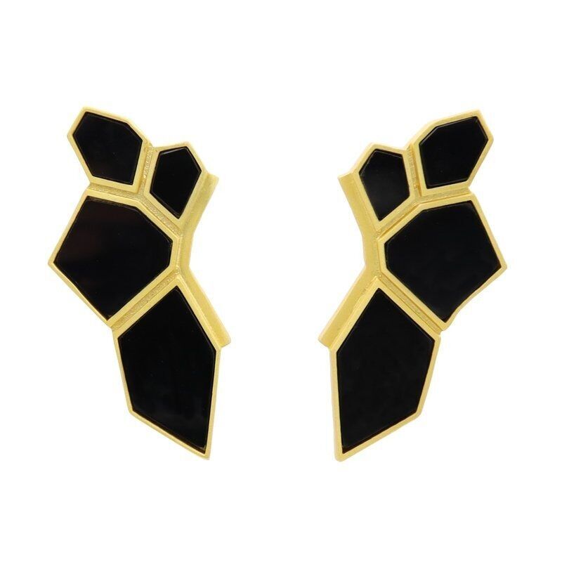 Orecchini neri Kayzen