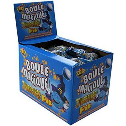 Pica Magic Ball - Super piccante - Scatola da 100 pezzi - Gusto Mirtillo, Mela