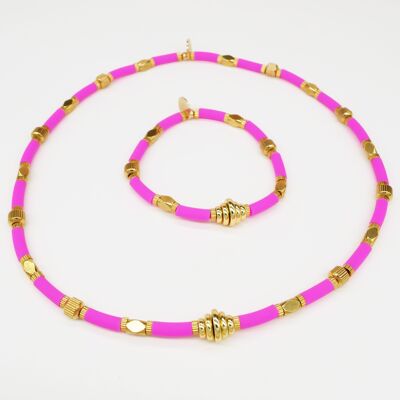 Bichou (bijou + chouchou) - Fuchsia