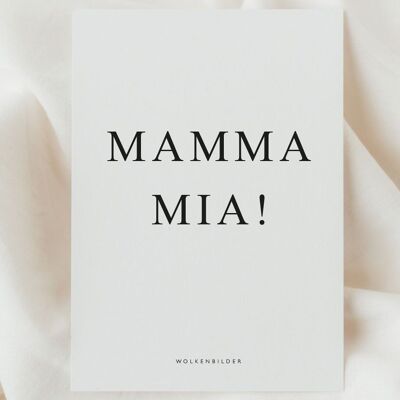 Non. 40 cartes postales "MAMMA MIA"